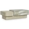 Bernhardt Arcadia Cocktail Table in Kalta Faux Stone | Clay