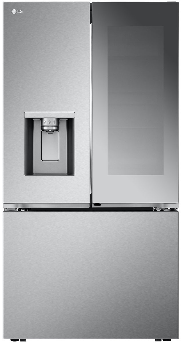 LG 26 Cu. Ft. Counter-Depth French Door Refrigerator 36-Inch Wide ADA in PrintProof Stainless Steel