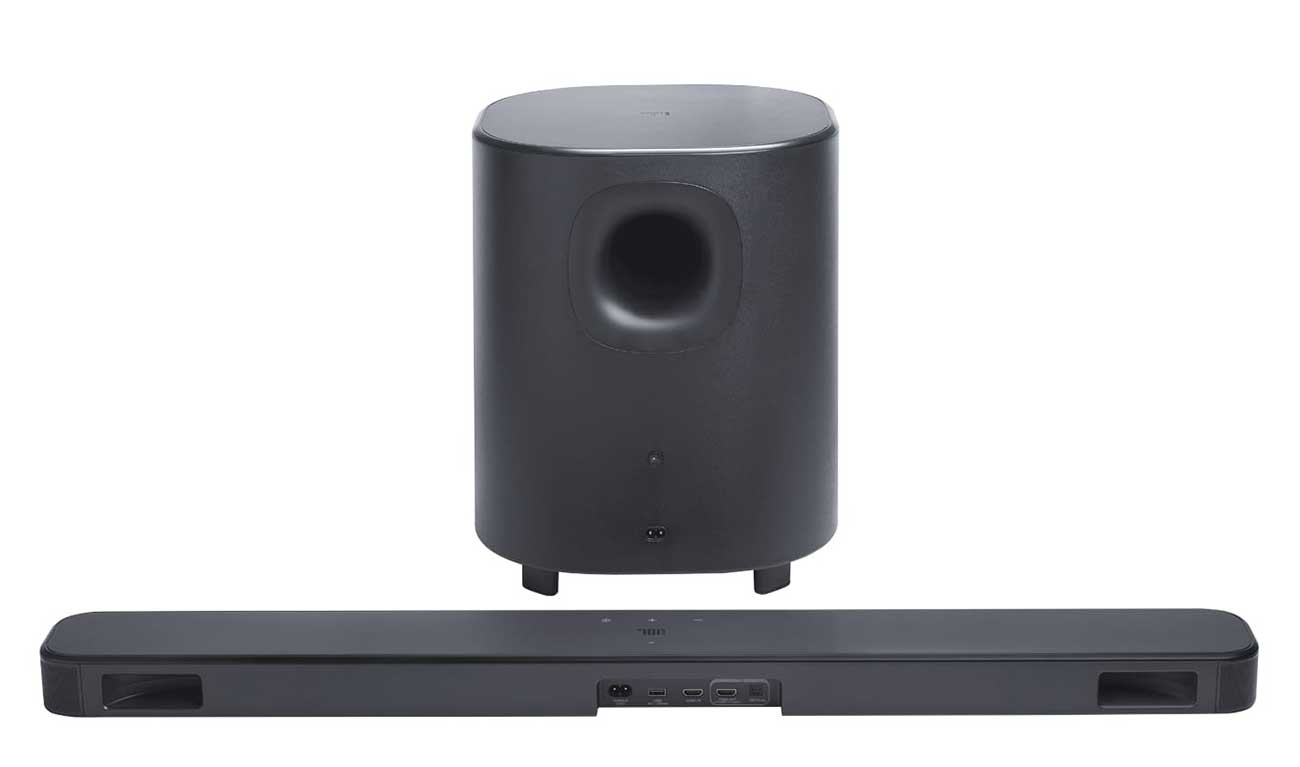 Rear view of Bar 500MK2 5.1-Channel Soundbar System