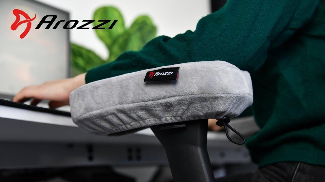Watch Arozzi | Memory Foam Armrest Pads - Overview