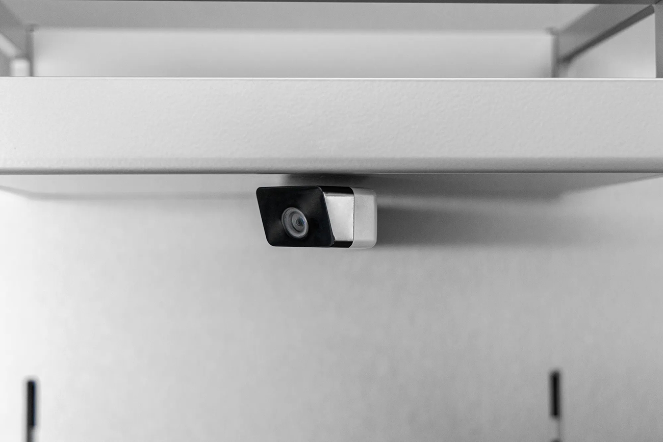 Closeup View of Thermador Refrigerator Camera