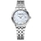 Raymond Weil Toccata White Mother-of-Pearl w/ Diamonds Dial Silver-Tone Bracelet Watch, 29mm