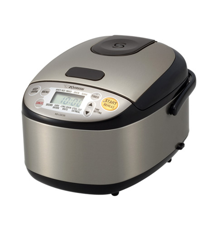 Main Front Angled View Image of Rice Cooker