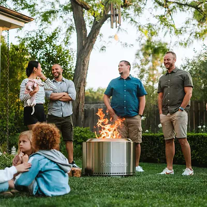 Lifestyle Image of Yukon 2.0 Fire Pit 3