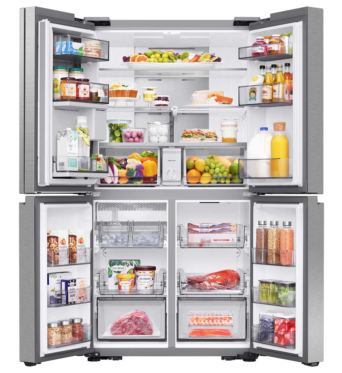 Dacor - DRF36C500SR/DA - 4 Door French Door Refrigerators