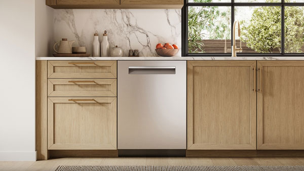 Lifestyle Front view of Bosch Dishwasher