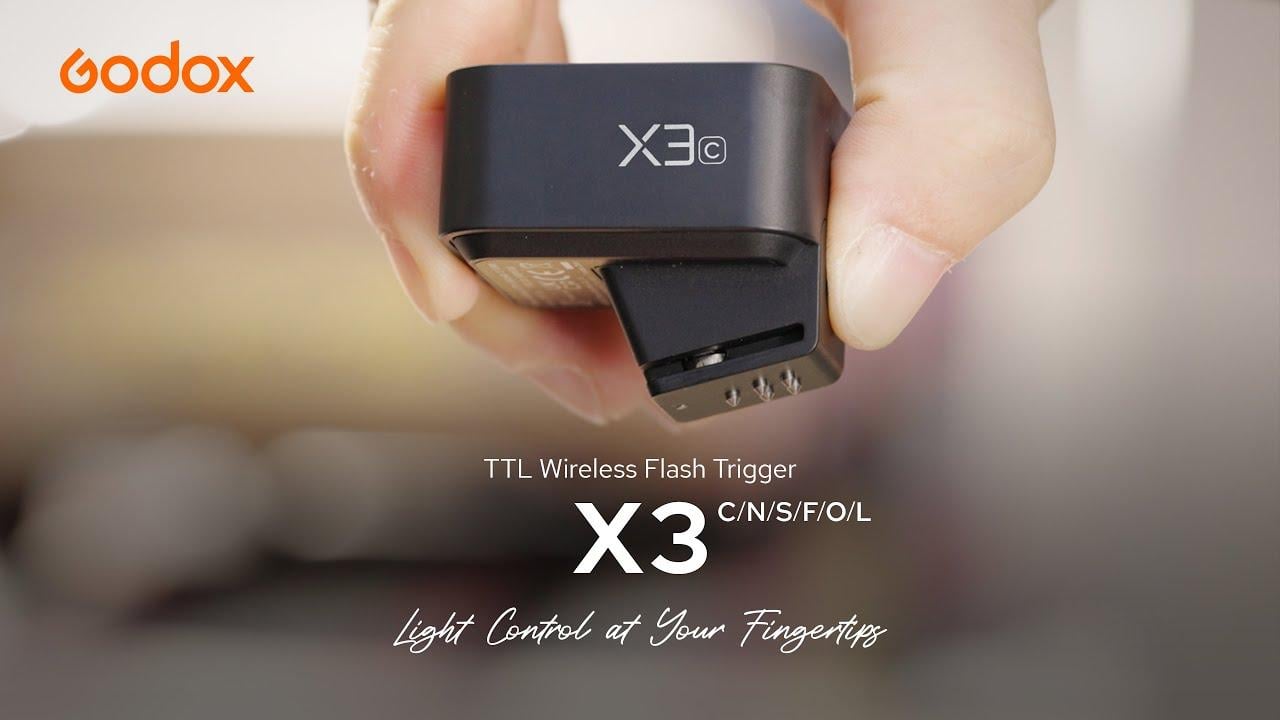 Watch Introducing X3 TTL Wireless Flash Trigger