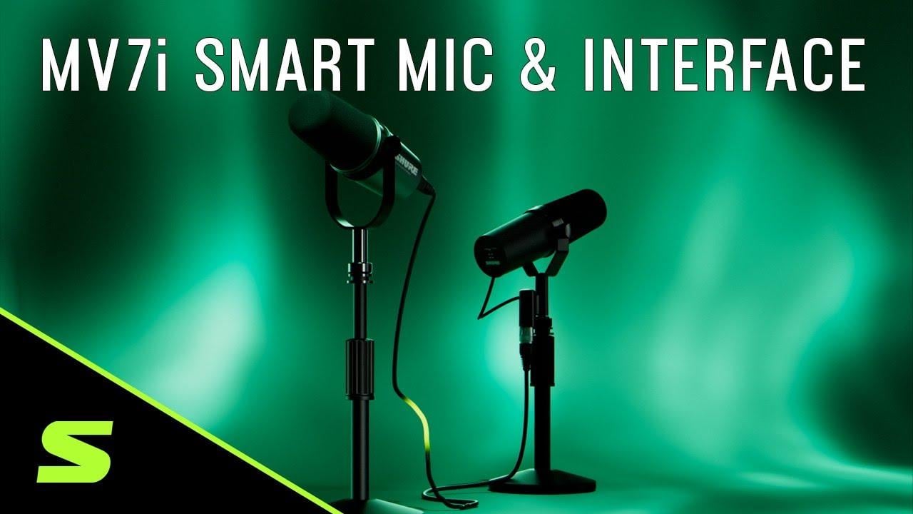 Watch MV7i Smart Microphone & Interface: 2-Channel Recording Made Easy | Shure