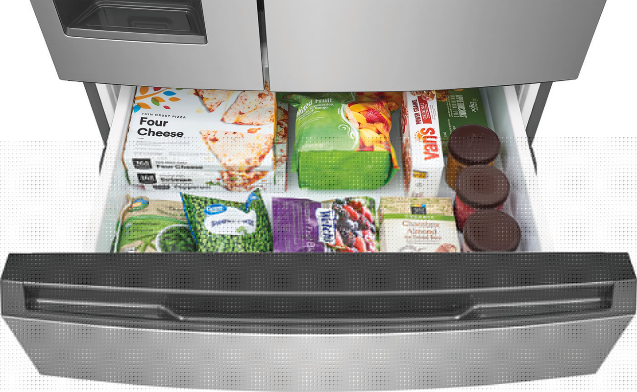 Convert Freezer View of Frigidaire Refrigerator