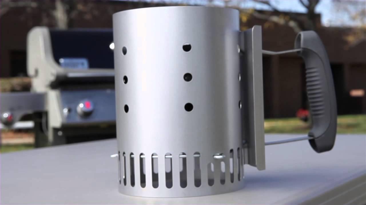 er Chimney Starter Rapidfire Charcoal Starter