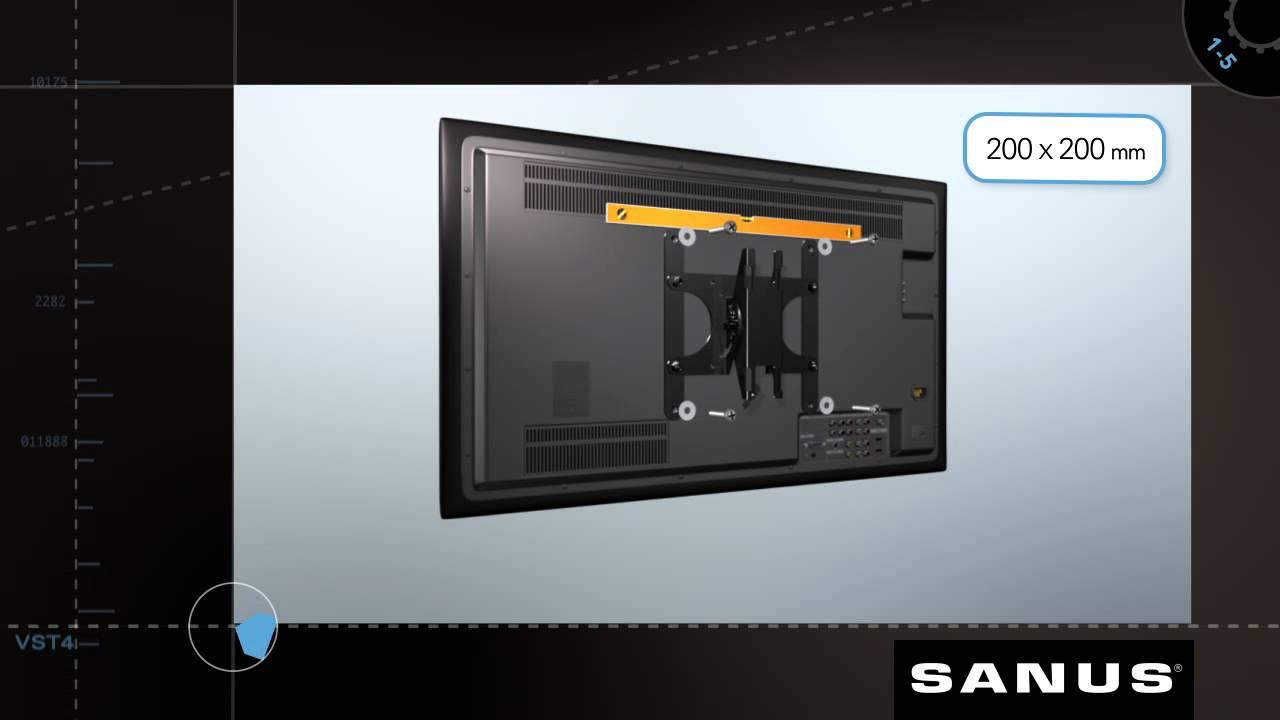 Watch How To Install Your SANUS VST4 TV Mount