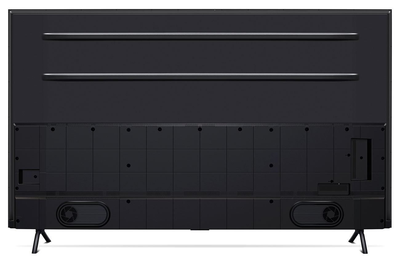 Rear Left View of LG TV 