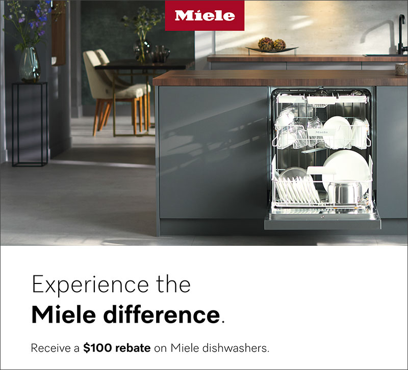 Miele Save $100 on Select Dishwashers