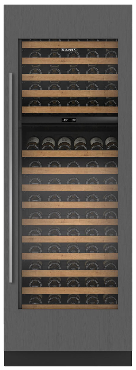 Sub-Zero 30" Designer Panel Ready Frame Right-Hinge Wine Storage