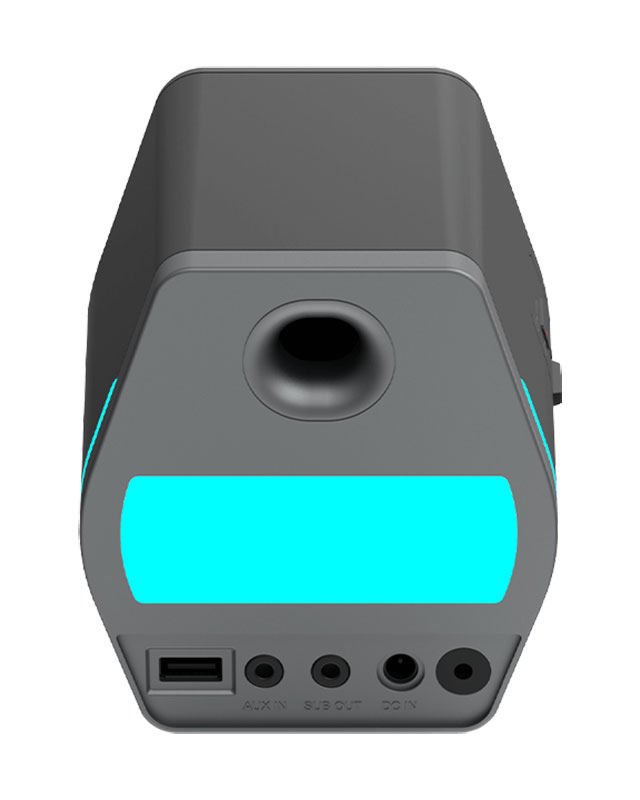 Rear view of G2000 Speaker
