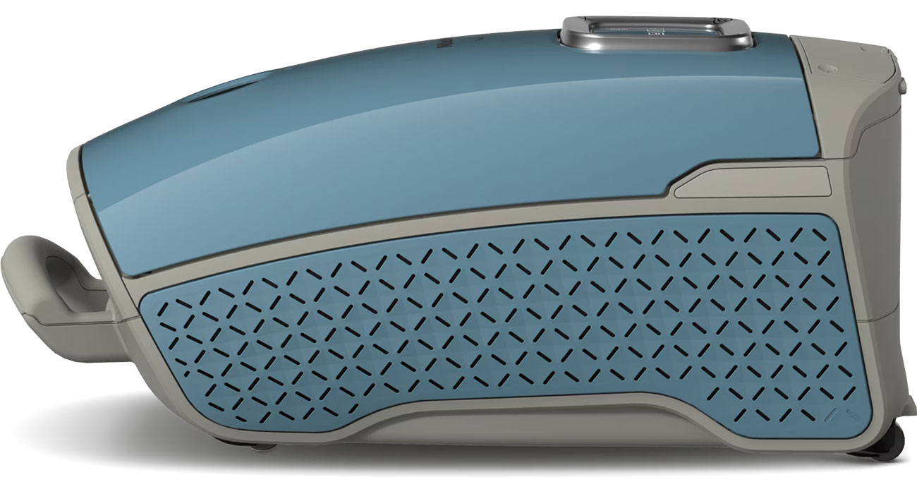 Side View of Miele Cannister Vacuum