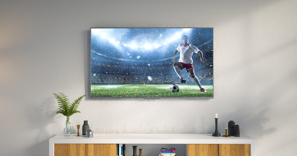 OLED TV in Living Room