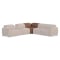 Flexsteel Camden Full Wedge in Dusty Taupe Leather