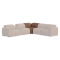 Flexsteel Camden Full Wedge in Dusty Taupe Leather