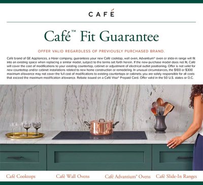 Cafe Appliance Fit Guarantee Promo