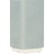 Hooker Furniture Living Room Melange Atlantis Accent Table in Creamy White | Pale Gray Blue