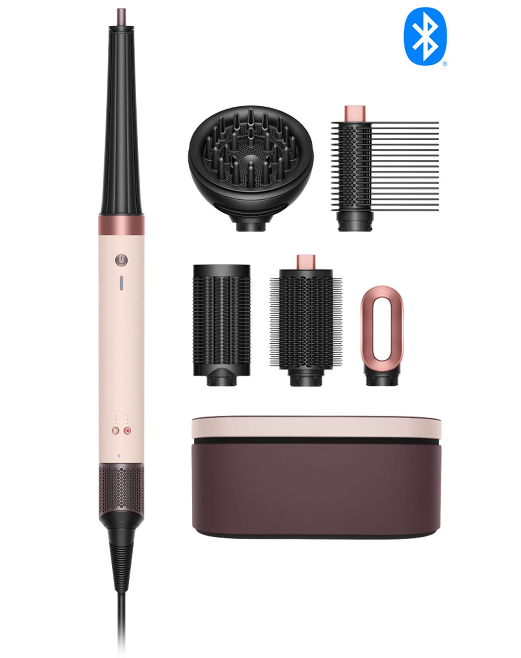 Dyson Airwrap Co-anda2x Multi-Styler & Dryer Curly+Coily in Ceramic Pink | Rose Gold - 492477-01