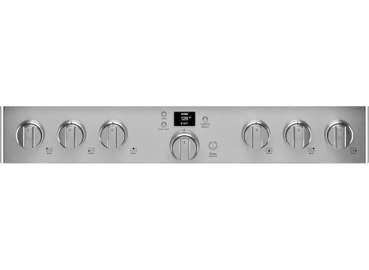 Cafe ADA 36 In. Stainless Steel Smart Commercial-Style Gas Range With 6 Burners - CGY366P2TS1