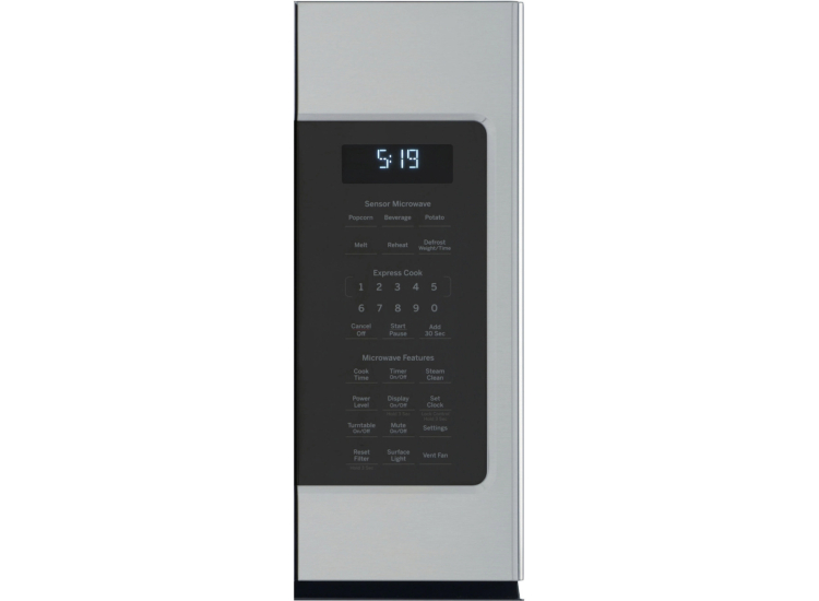 Cafe 1.9 Cu. Ft. Stainless Steel With Brushed Stainless Over-The-Range Microwave Oven - CVM519P2PS1