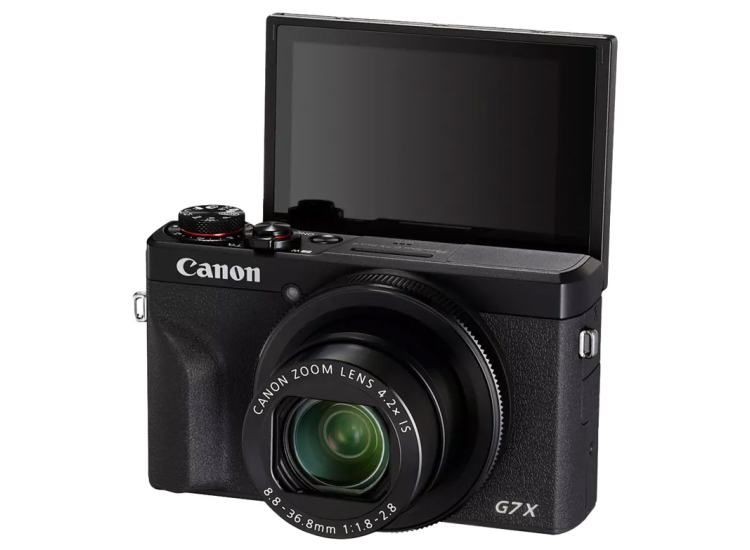 Canon PowerShot G7 X Mark III Black Digital Camera - 3637C001