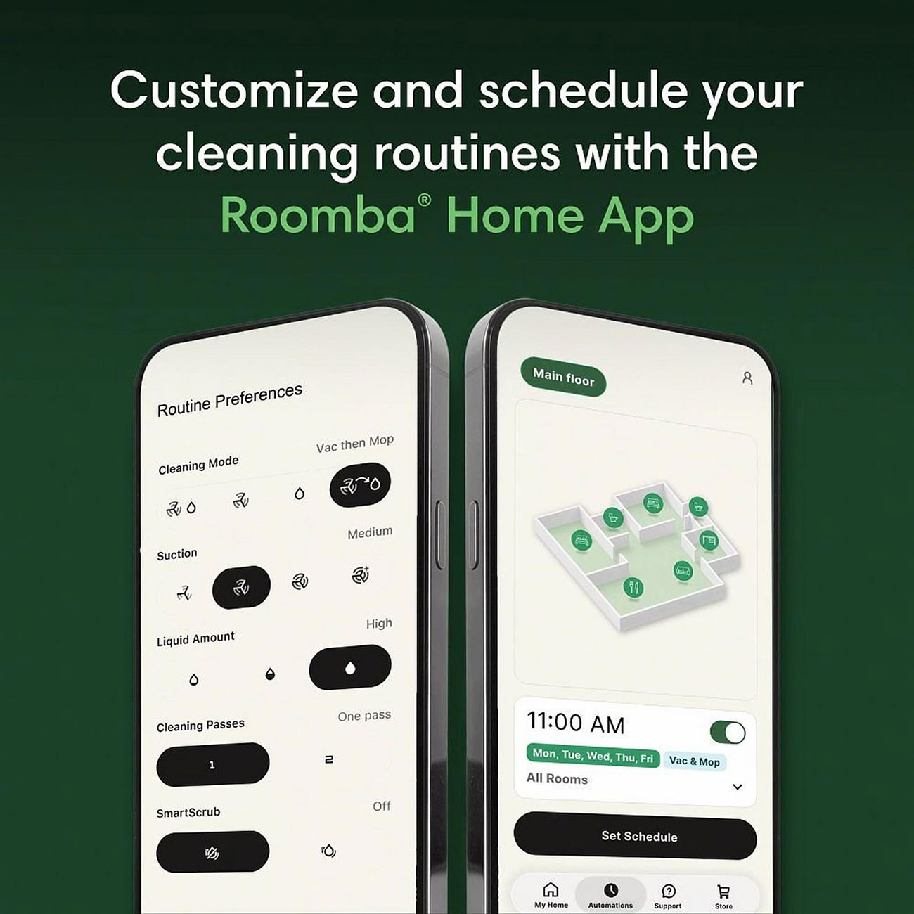 Feature View of Home App
