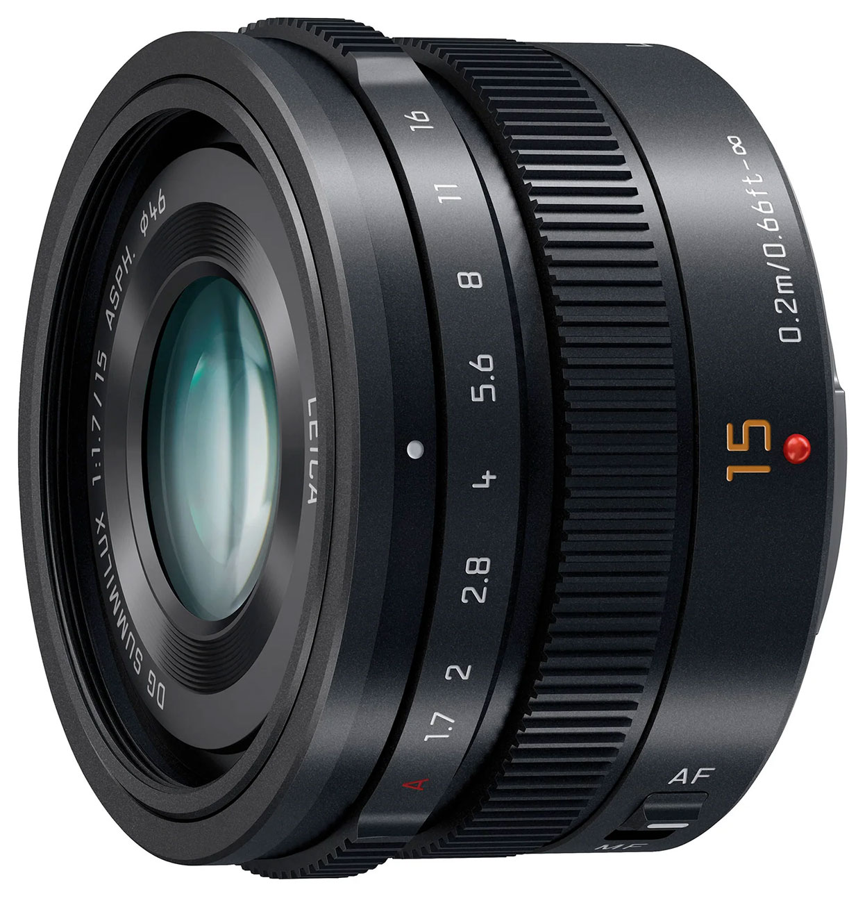 Panasonic Lumix G Series 15mm F1.7 ASPH LEICA Lens HX015K Abt