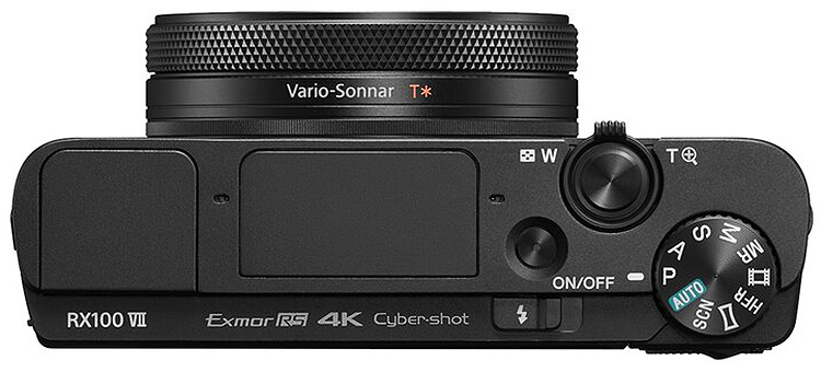 Top of camera.