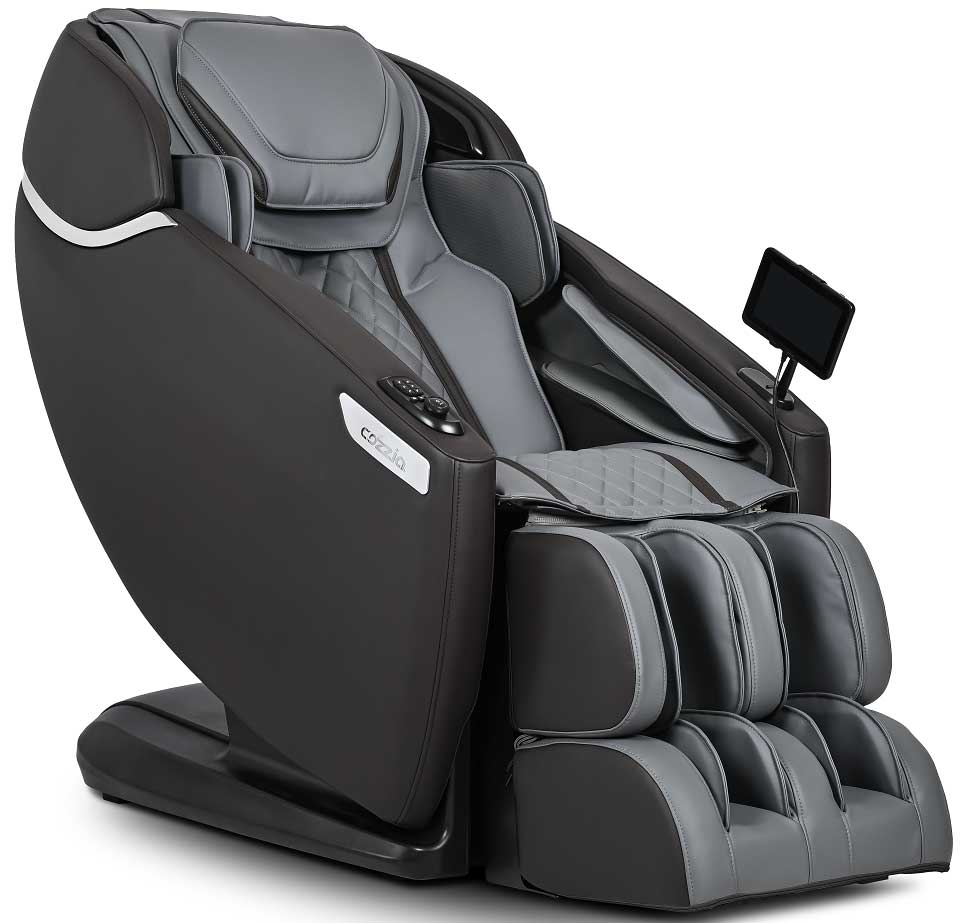 Angled view of Cozzia Massage Chair