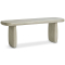 Bernhardt Arcadia Bench in Clay