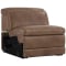 Bernhardt Lioni Armless Power Motion Chair in Brown Leather