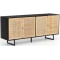 Four Hands Prescott Collection Carmel Black Wash Sideboard