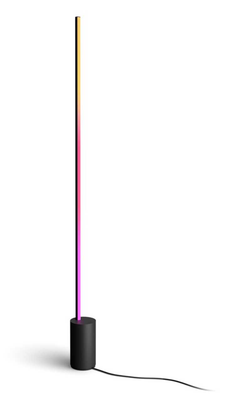 Philips Hue Gradient Signe White And Color Ambiance Black Floor Lamp