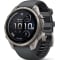 Garmin fenix 9 Pro inReach, Smartwatch 47mm in Titanium with Graphite/Black Silicone Band