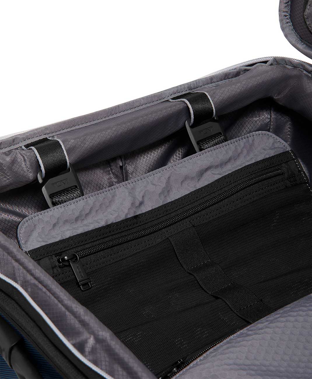 View of TUMI Carry-On tie-down straps
