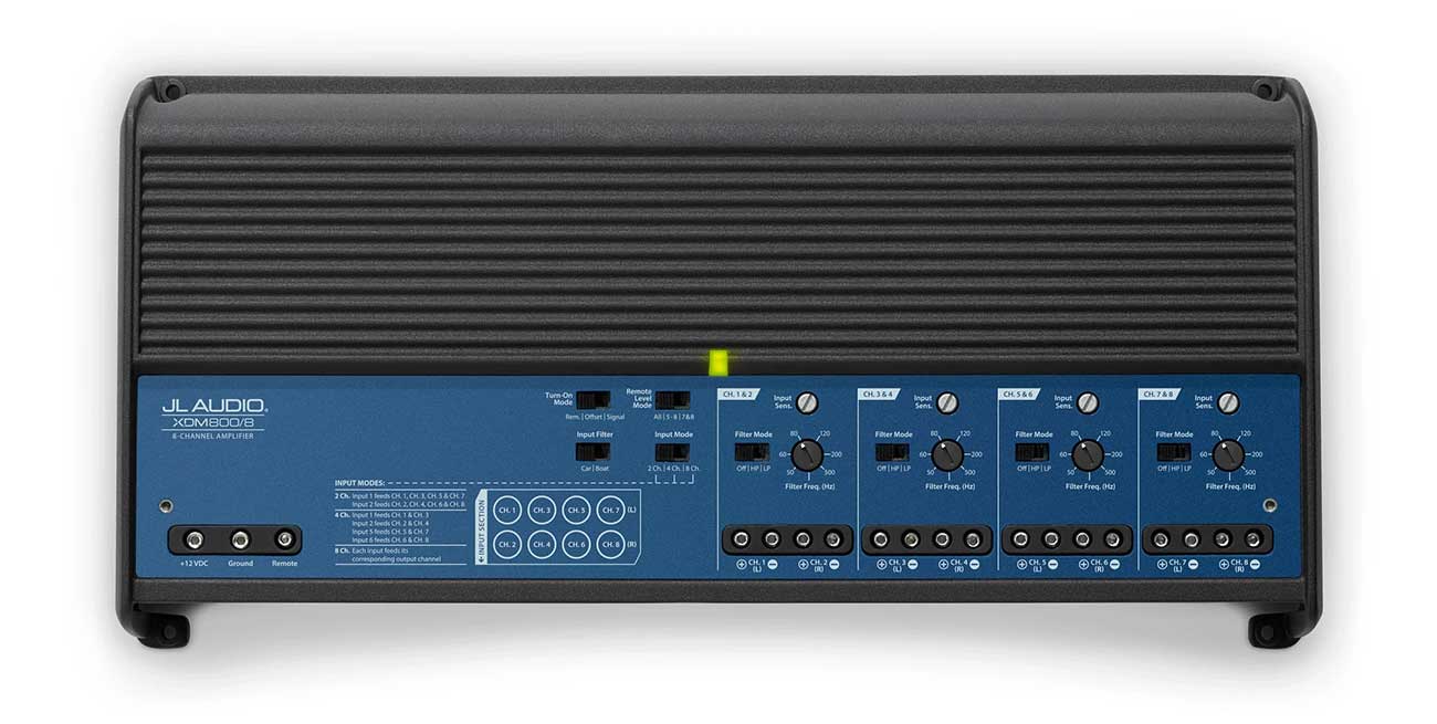 Top View Image of Amplifier (No Cover)