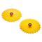 Charles Viancin 4" Set of 2 Sunflower Silicone Drink Covers