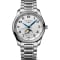 Longines Master Collection Silver Barleycorn Dial Stainless Steel Bracelet Watch, 40mm