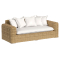 Sunset West Playa Mid Sofa in Soothe Pearl Sunbrella | Natural