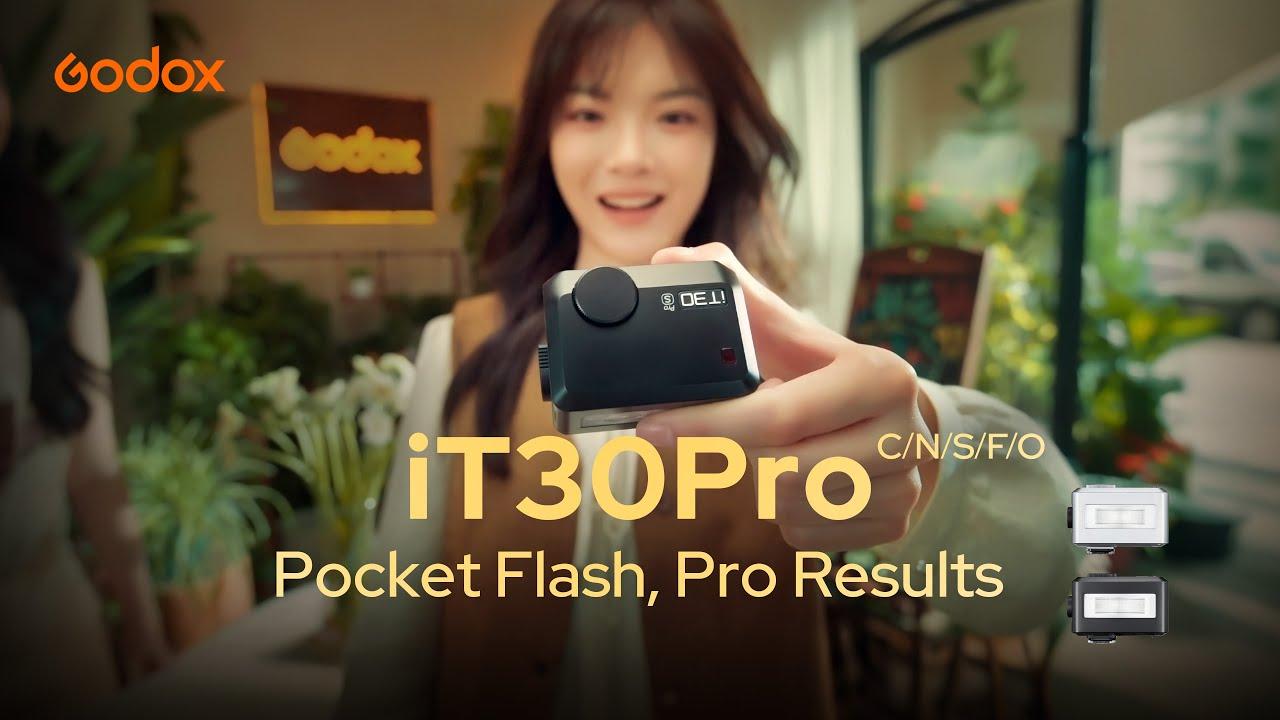 Watch Godox | Introducing Godox iFlash iT30Pro-TTL Mini Flash!