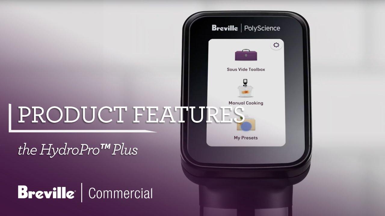 Watch The HydroPro | How to set up and run a preset | Breville Commercial