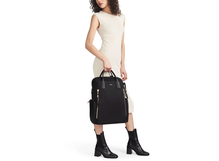 tumi backpack black gold - Voyageur Montana - Stylish Travel Backpack for Women - For Business, Work - Fits up to 16" Laptops resistant water bottle pocket Front zip pocket Quick Celina Backpack | Tumi US