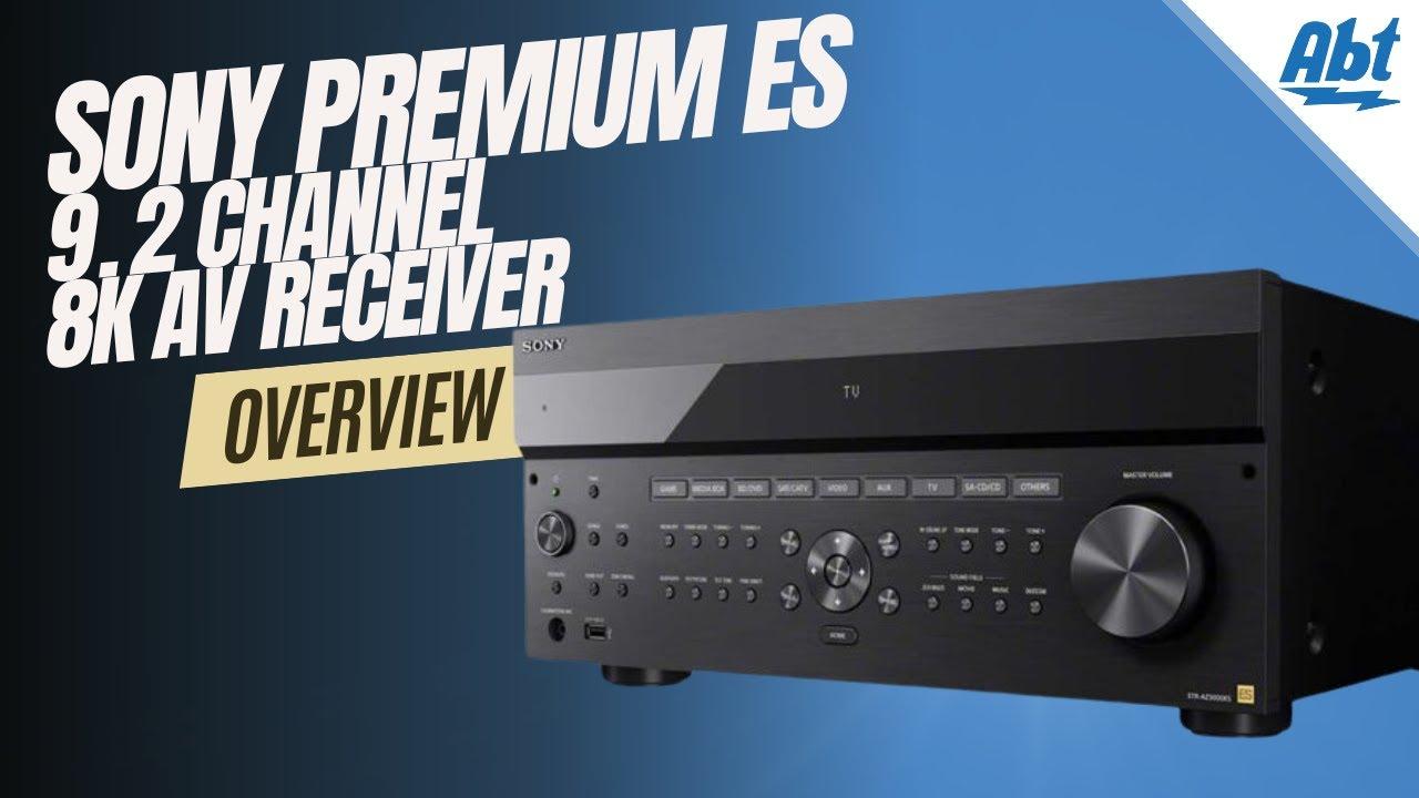 Watch Sony 9.2 Channel 8K AV Recevier - STRAZ3000ES