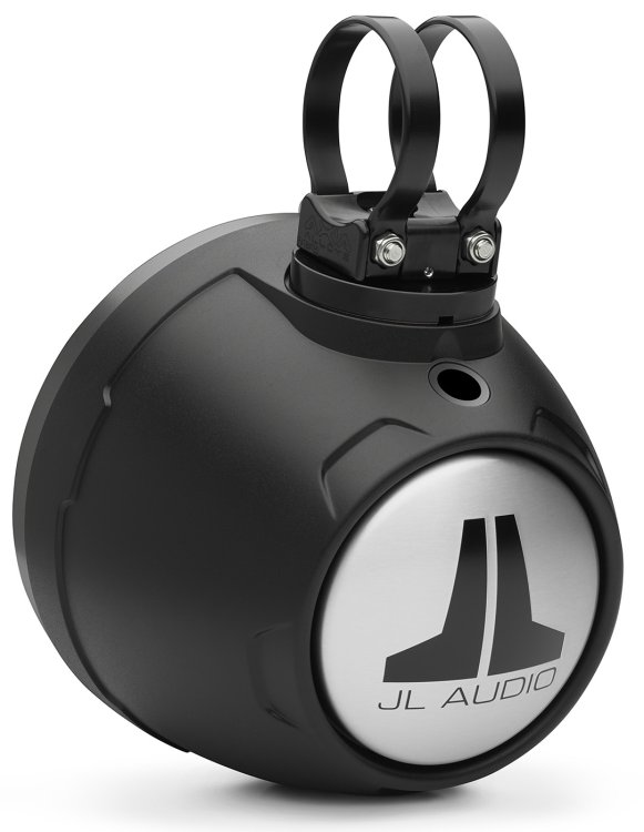 Large image of JL Audio M6 Series 6.5" Matte Black Marine Enclosed Coaxial Speaker System (Pair)