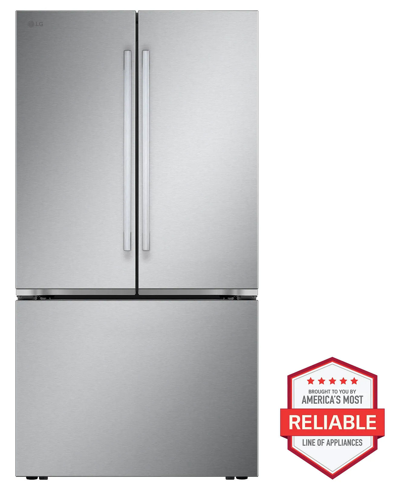 Badge View of LG Fridge