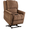 HomeStretch Stonebrook 2.0 Zero Gravity Lift Chair in Light Brown Fabric